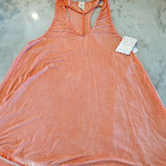 #93 We The Free Peach Strap Front Tank Top - Picture 6 of 11